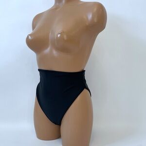 Black high waist swimsuit bottom